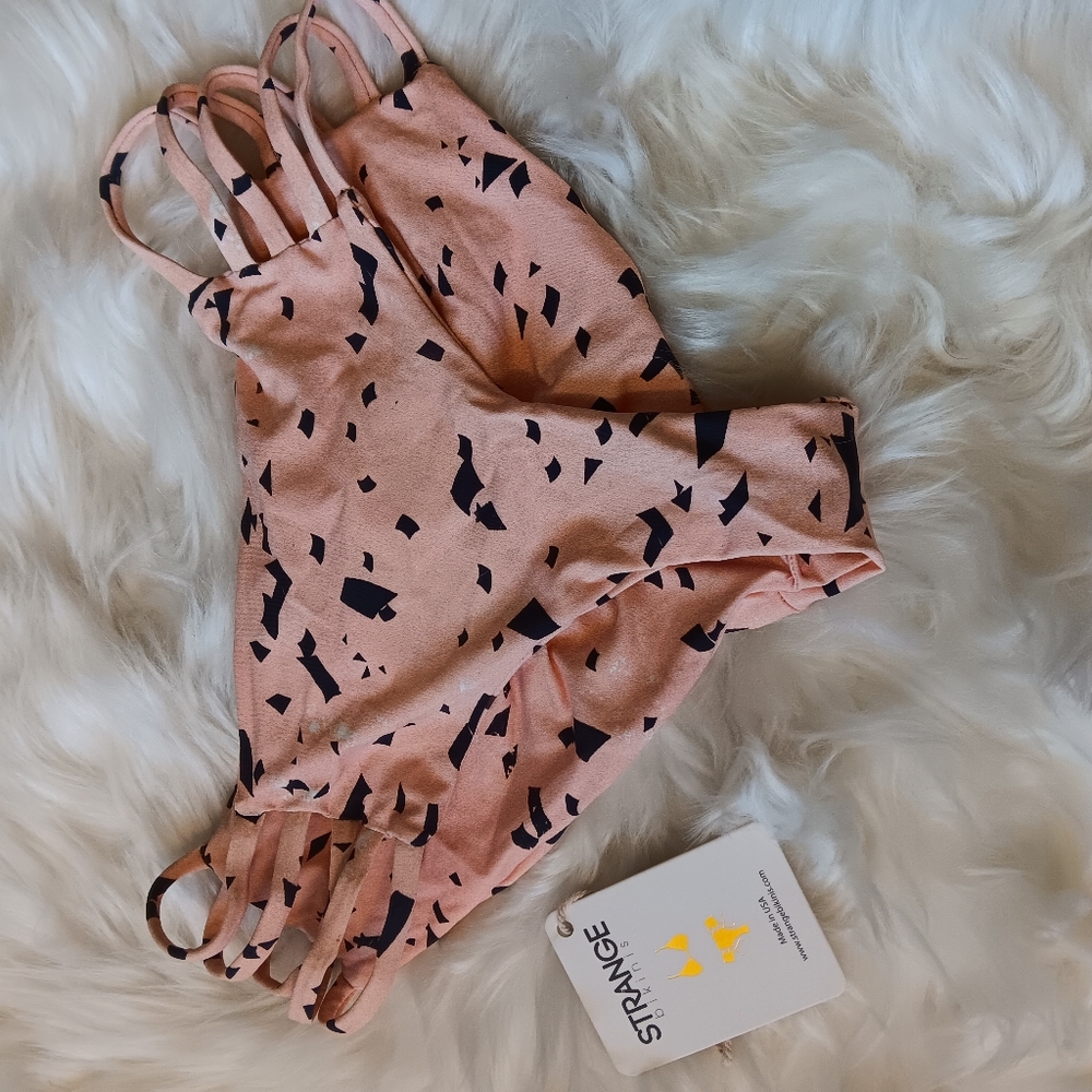 NWT Strange Bikini's Yuba Bottom in funfetti color - Picture 8 of 9